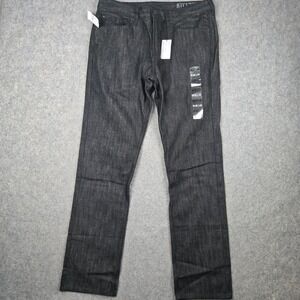 Bull Head Jeans Mens 36x32 Black Dillion Skinny Denim Goth Skater Streetwear
